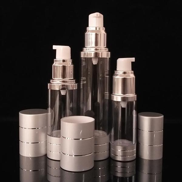 10ml - ясный пластиковый безвоздушный насос 30ml разливает топливо по бутылкам свободно распределяя для сыворотки