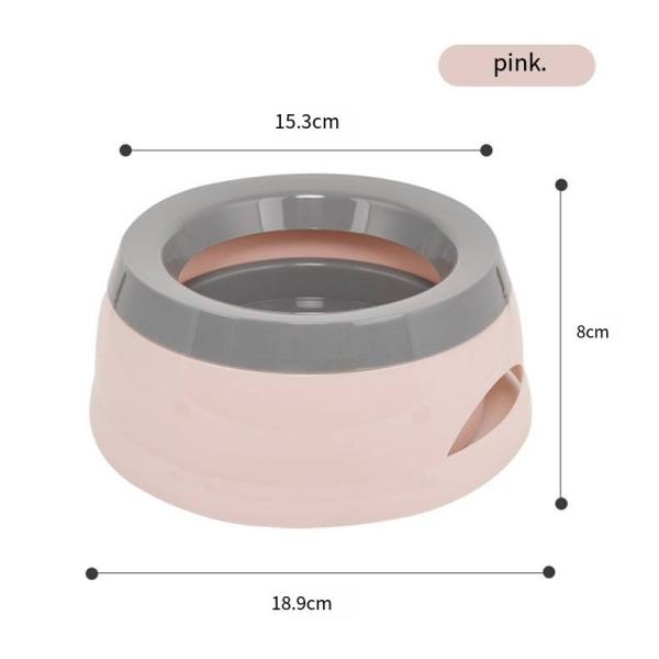 Нескользящий автомобиль питьевая чаша с водой немокрая ротная чаша для собак и кошек