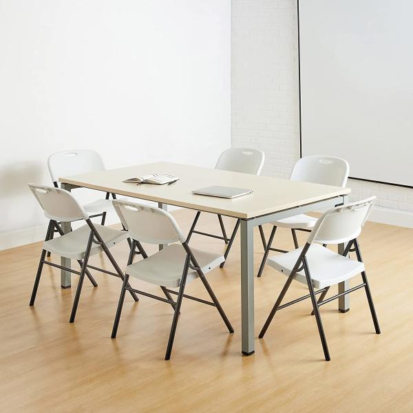 Stackable Outdoor Portable Foldable Steel Chair Plastic For Events