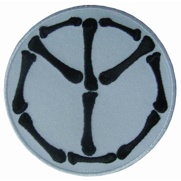 Heat Cut Twill Fabric Assorted Embroidered Patches Backing