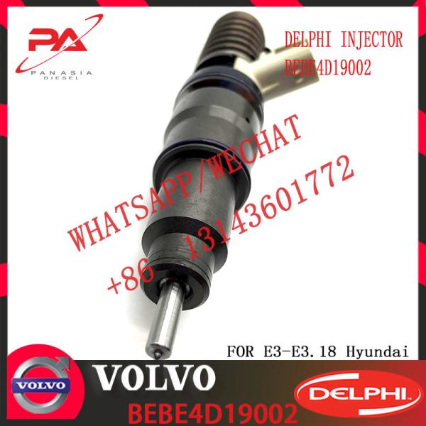 Inyector de combustible Boquilla 33800-84820 BEBE4D19002 Inyector para Hyundai D6CC 33800-84820 BEBE4D