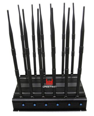 30 jammer do sinal do telefone celular do watt 2G 3G/telefone de WIFI aparelho de interferência do sinal
