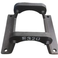 Q235 Rock Excavator Track Guards Link E320 16mm 30mm Excavator Accessories