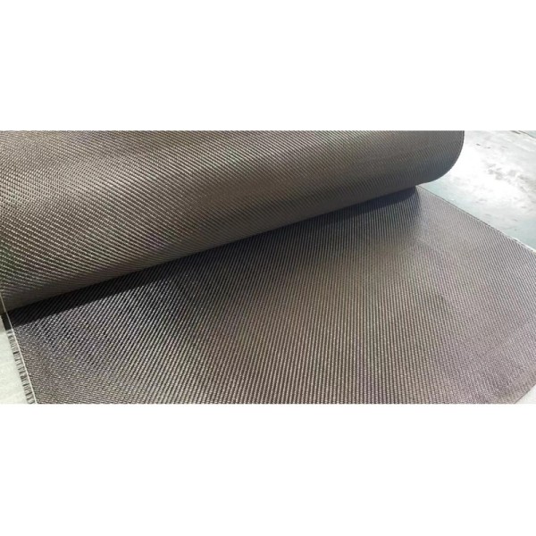 Smooth Surface 200Gsm Coloured Carbon Fibre Cloth With Carbon Fiber Intervention Impregnated Plain Style