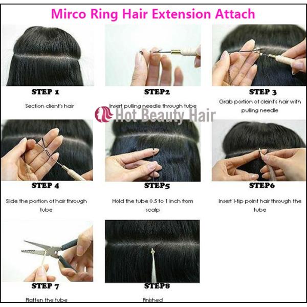 Customized 100 Remy Pre Bonded Hair Extension Straight OEM ODM