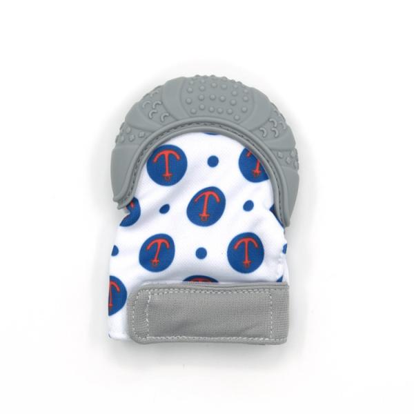 Toy BPA Free Baby Teething Mitten Food Grade Silicone Classical Shaped