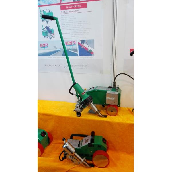 1800 W PVC PE Hot Air Welding Machine 400 Degree For Outside Advertising Banner