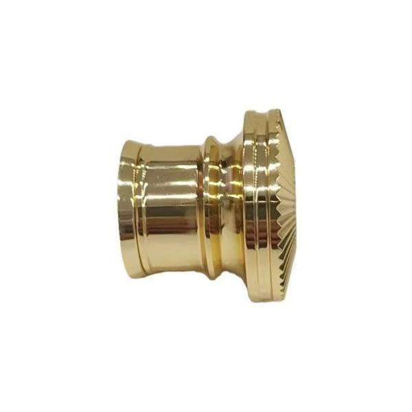 Fashionable Silver Gold Screw Cap Perfume Bottle Caps Customized Perfume Lids