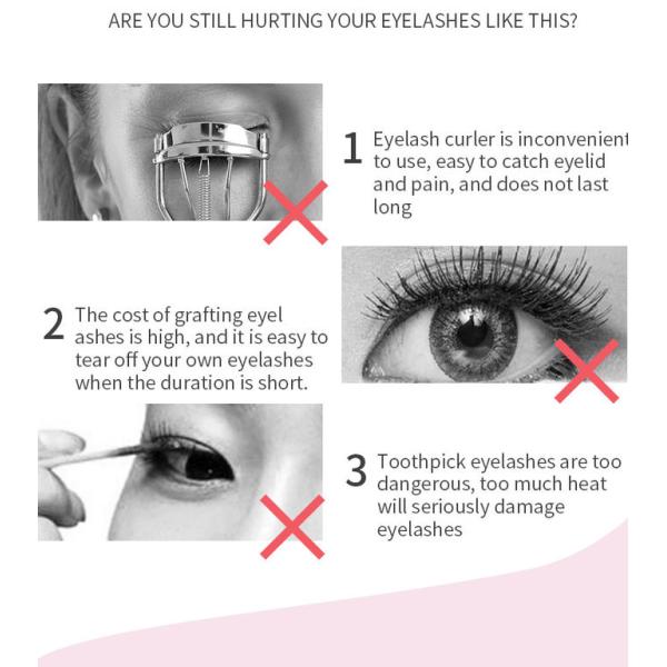 Cil permanent de cil de kit en gros bon marché d'ascenseur se courbant avec des outils de colle et de décapant de Rods pour le salon de beauté ou privé