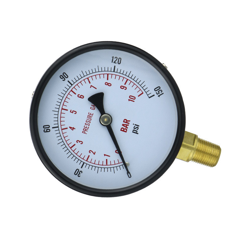 4 Inch Panel Manometer Precision Pressure Gauge Hydraulic with Customized Support OEM