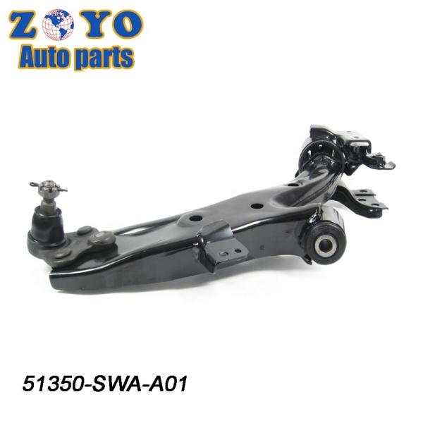 Le bras de commande inférieur pour Honda Fit Jazz GD1 2006-2019 Véhicule standard OEM 51350-SWA-A01