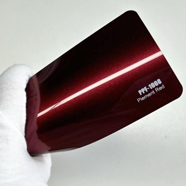 Piement Red Hydrophobicity 1.52X16m color paint protection film matte ppf wrap