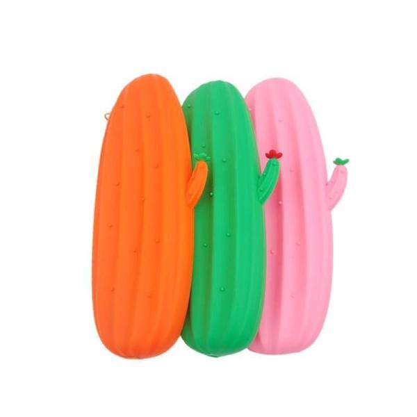 Капсула для карандашей Красочный силиконовый водонепроницаемый карандаш Сумка для карандашей Эстетическая легкая портативная сумка для карандашей Стильные школьные принадлежности