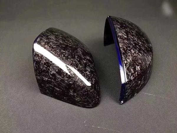 Forged Automobile Carbon Fiber Side Mirror Cover Corrosion Resistance