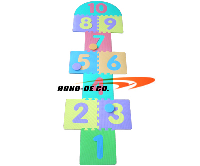 Eva Foam Hopscotch Puzzle Game Mat
