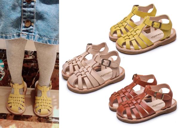 Wearproof Buckle Strap Kids Sandals Shoes