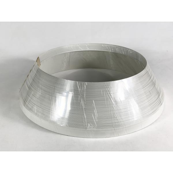 Sign Making 35/45m Length Plastic Trim Cap Aluminum Core White Color Simple Handicraft