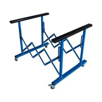 Structure stable pour le levage et la peinture des voitures