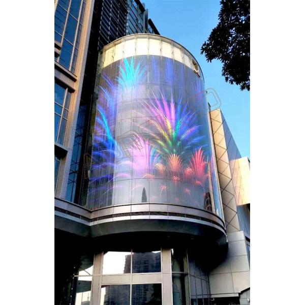 На открытом воздухе изогнутый мягкий дисплей СИД экранного дисплея СИД P4.81 SMD RGB для супермаркета дома используя