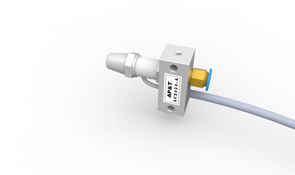 Professional ESD Static Removal Printing Industries Air Blow Nozzle