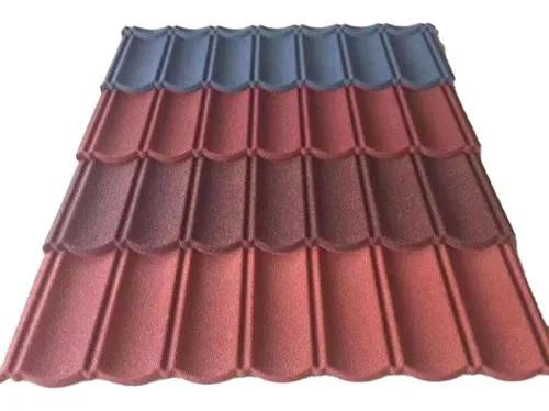 Blocos de telhado de pedra clássica revestidos de Aluzinc Galvalume Metal Telhado de telhado de isolamento térmico 50 anos de garantia