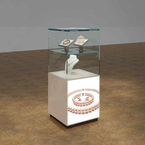 Livingroom Furniture Aluminum Glass Perfume Cabinet Display Case with Good Qualit