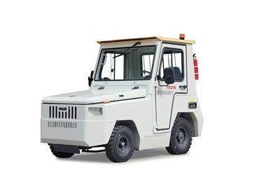 Height Adjustable Steering Wheel Lithium Electric Tow Tractor With Hand Brake And Foot Brake