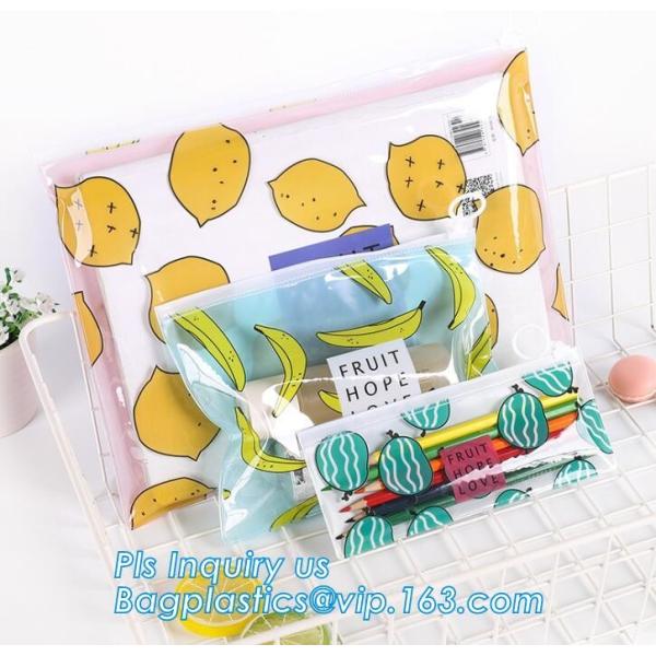 cloth bag boutique packaging slide zip lock plastic bag with slider, Slide Zip Lock Plastic Bag, CLEAR PVC HEATSEALED BA