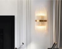 Bougeoirs modernes d'intérieur 7000lm E14*2 Crystal Sconce Lights de mur d'intense luminosité