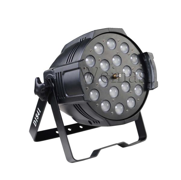 10W X 18 PCS LED Par Stage Lights 8 - 60° Zoom Angle Multi Control Mode
