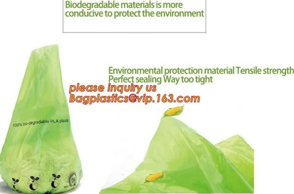 En13432 certified custom printed wholesale biodegradable compostable plastic pharmacy bag with singlet handle