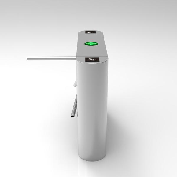 Entrance And Exit Access Control Turnstile People Vertical 1.5mm Card Reader Turnstile