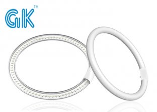 16В 3528 света кольца СИД низкой мощности 168