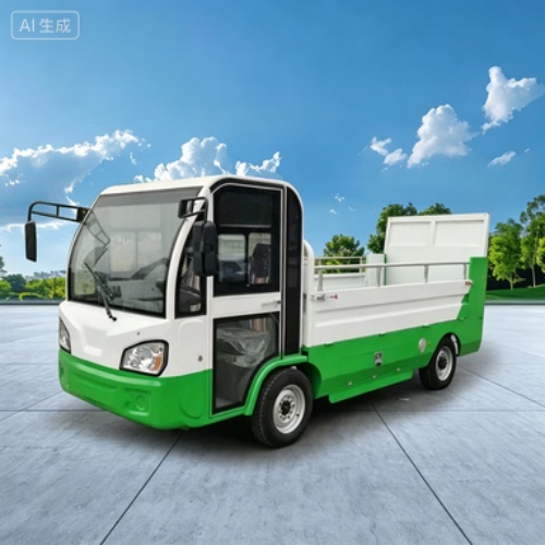 Fully‑Enclosed New‑Energy Hydraulic Tail‑Lift Waste Transfer Truck for Street Garbage Collection