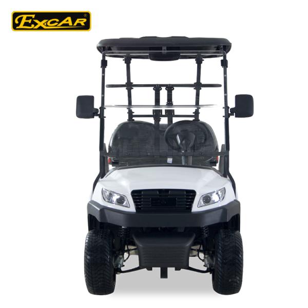 2 тележки гольфа Seater 48V электрических для поля для гольфа