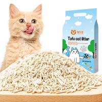 OEM ODM Tofu Cat Litter Té verde Tofu Litter de arena a granel Litter de gatito de soya