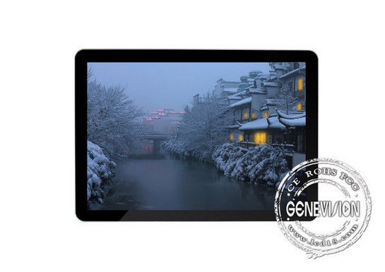 Ultra - Slim 22 inch Wall Mount LCD Display Boards , 1680x 1050