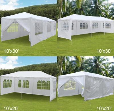 Barracas brancas do partido do PE resistente/barracas evento do casamento com conjunto completo de Sidewalls