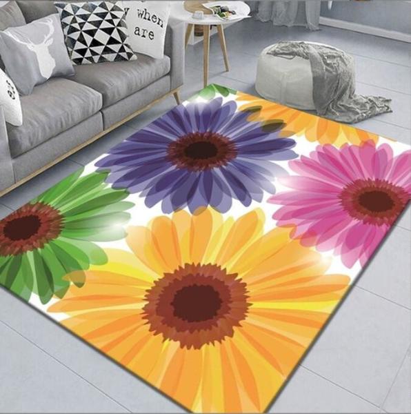 Full Living Room Tatami Mat Painted Printed Sofa Bed Blanket Machine Washable