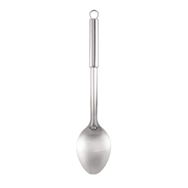 Stainless steel kitchen tool with stainless steel handle