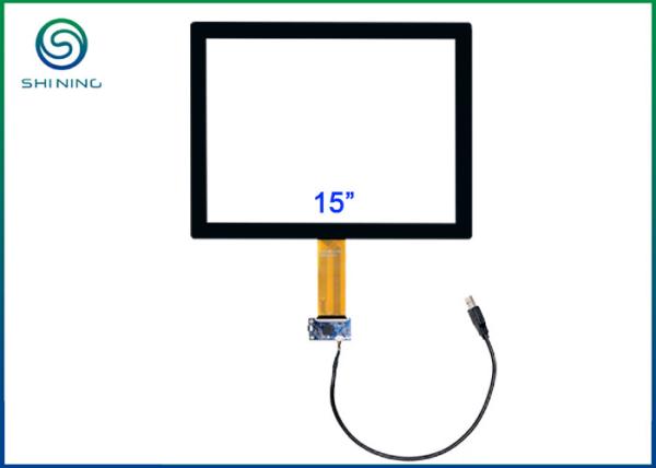 Multi painel capacitivo do tela táctil de 15 polegadas para PCes de computação do painel de EPoS