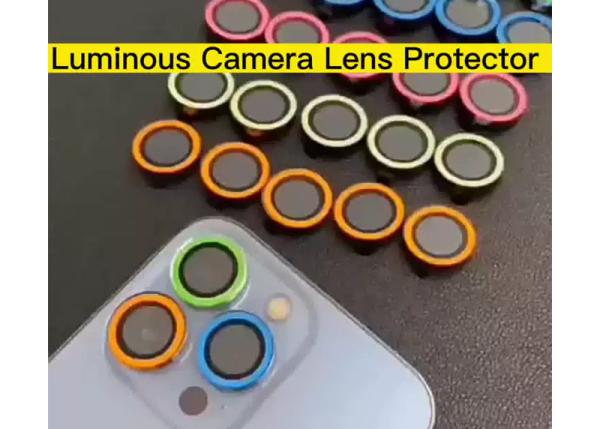 Anti Fall Premier Luminous Camera Lens Protector For IPhone 12 Pro Max
