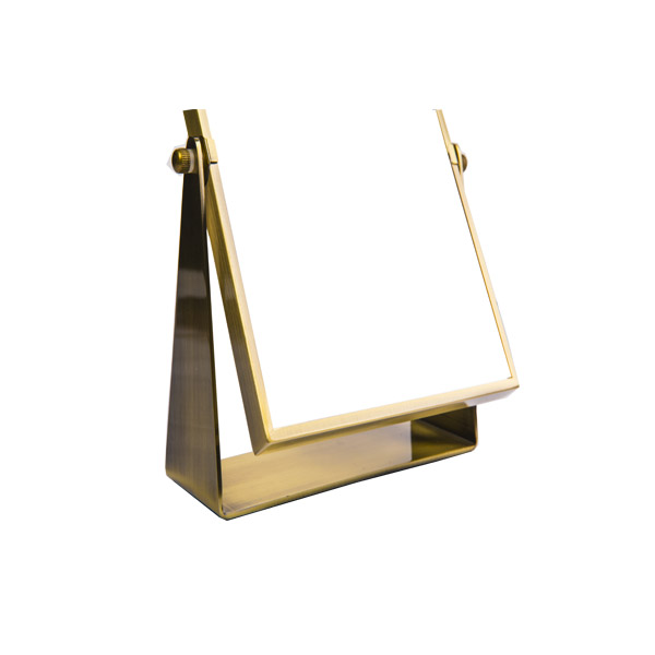 Квадратное Фрестандинг зеркало таблицы шлихты, небольшой принятый ОЭМ зеркала перемещения