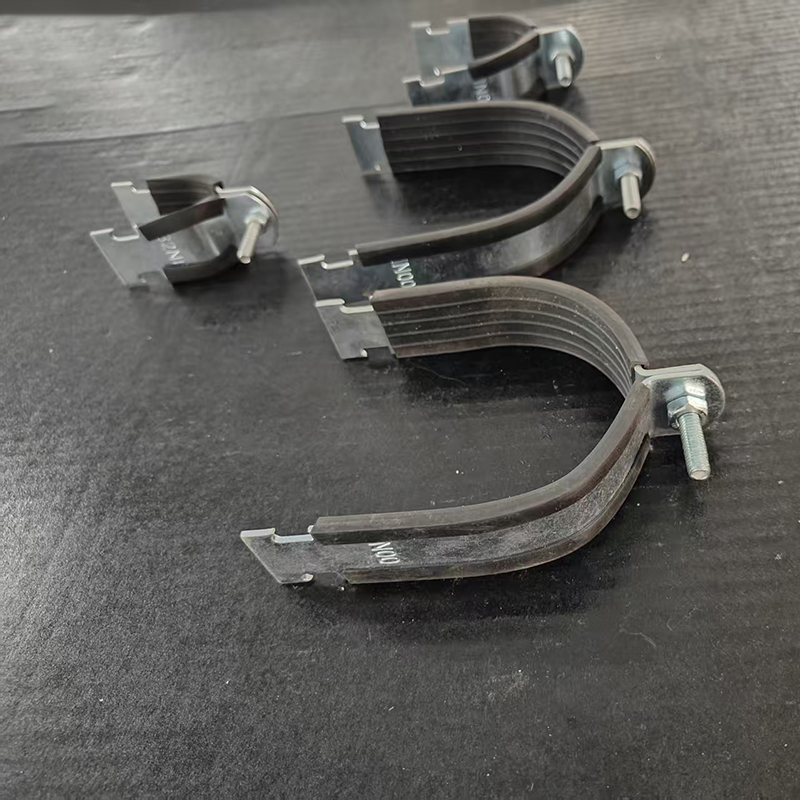 Galvanized Rubber Lined P Type Pipe Clamp Emt Conduit Structural Fittings