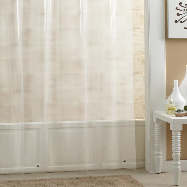 Mildew Resistant Anti Bacterial Shower Curtain Recyclable For Hotel Rooms
