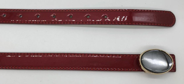 Поясы женщин патента жемчуга Dressy, поясы кожаных женщин с пряжкой плиты Кристл