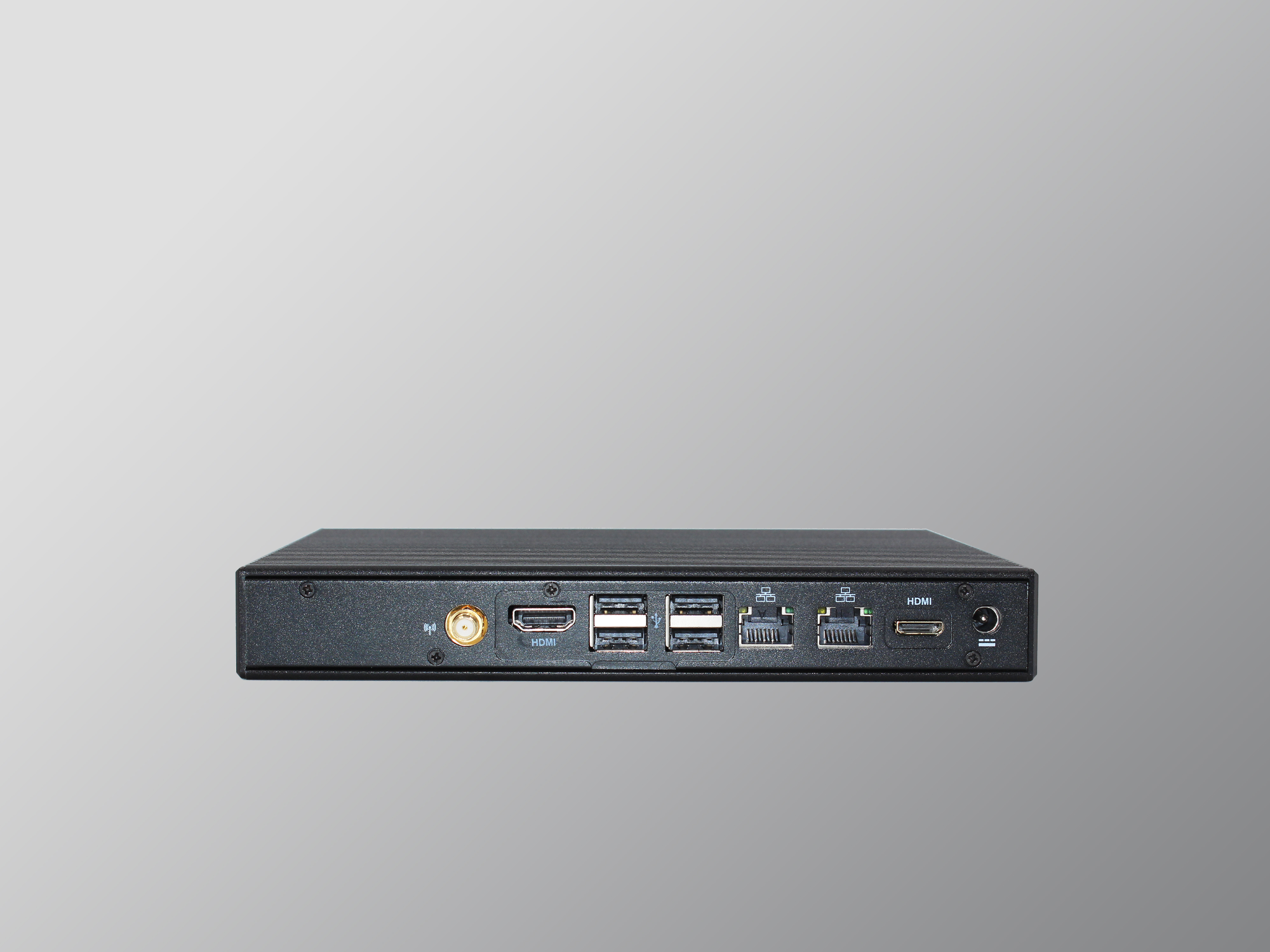 DIN-рейка Промышленный встраиваемый ПК SATA3.0 M-SATA Двойной вход LAN DC9-36V