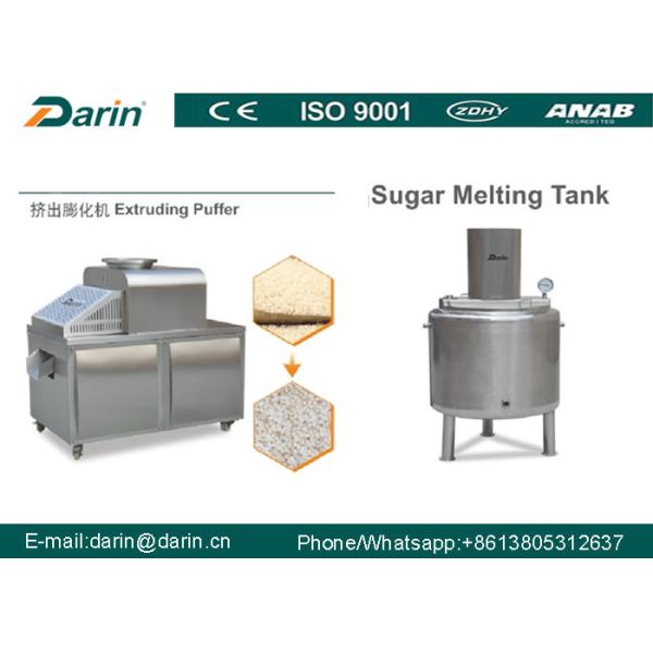 Barra do cereal da aveia do arroz que forma a máquina