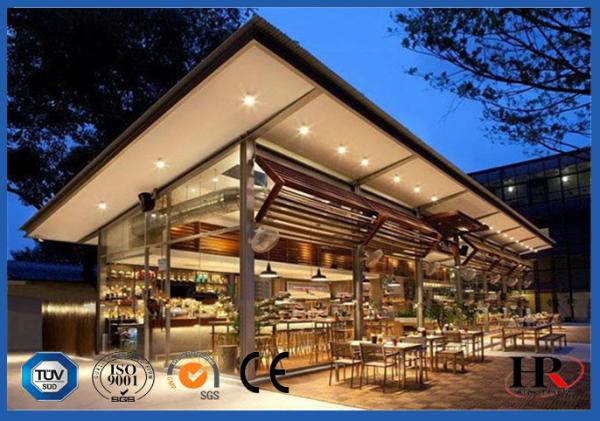 Galvanized Light Steel Villa / Modern Prefab Houses  Making Roll forming Machine