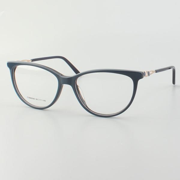 Female Cat Eye Acetate Optical Frames Retro Blue Light Eyewear